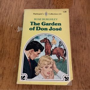 Vintage Harlequin  1977 Novel, The Garden of Don Jose